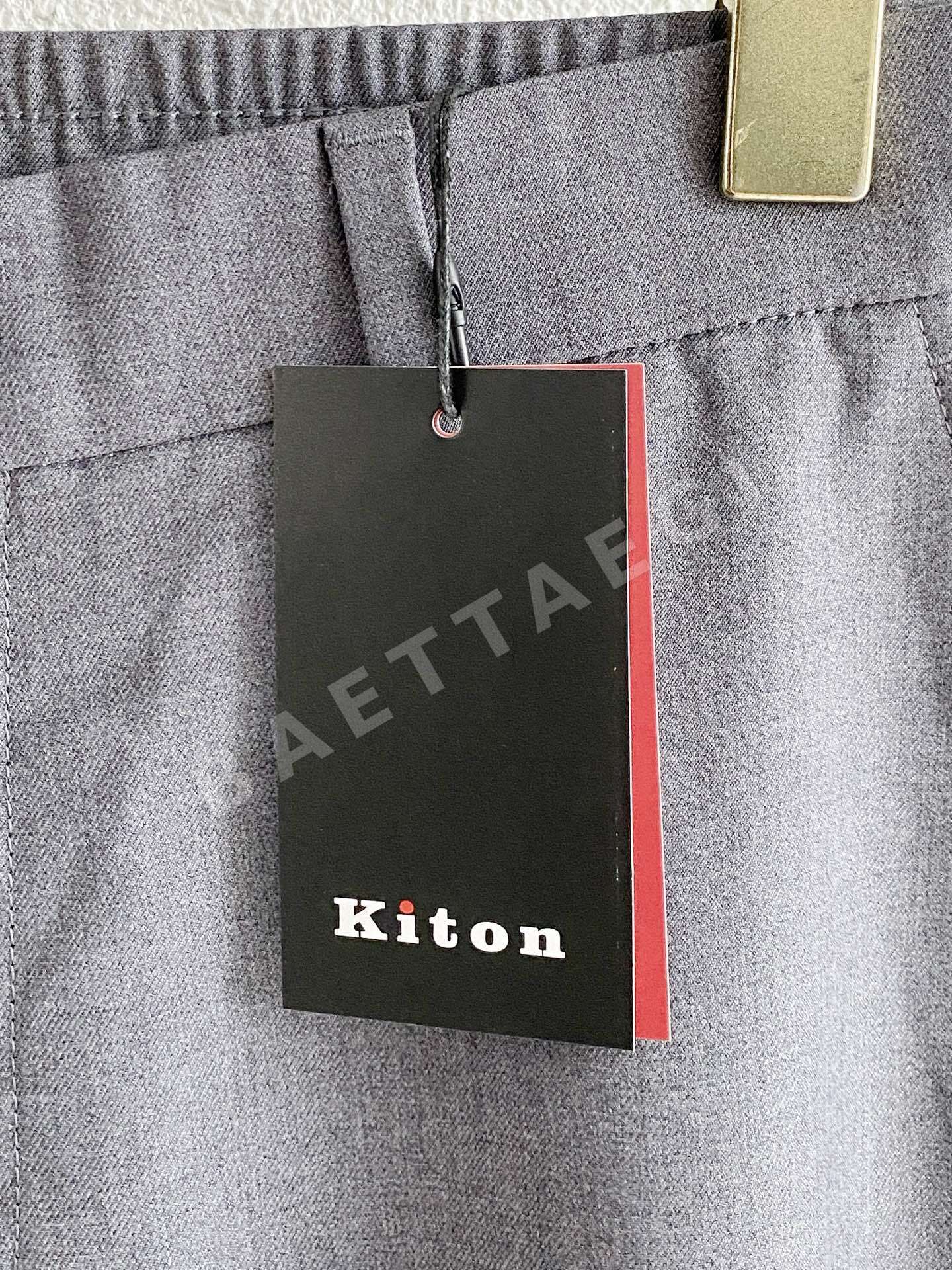 키톤 남성 린넨 바지 상세 이미지 5