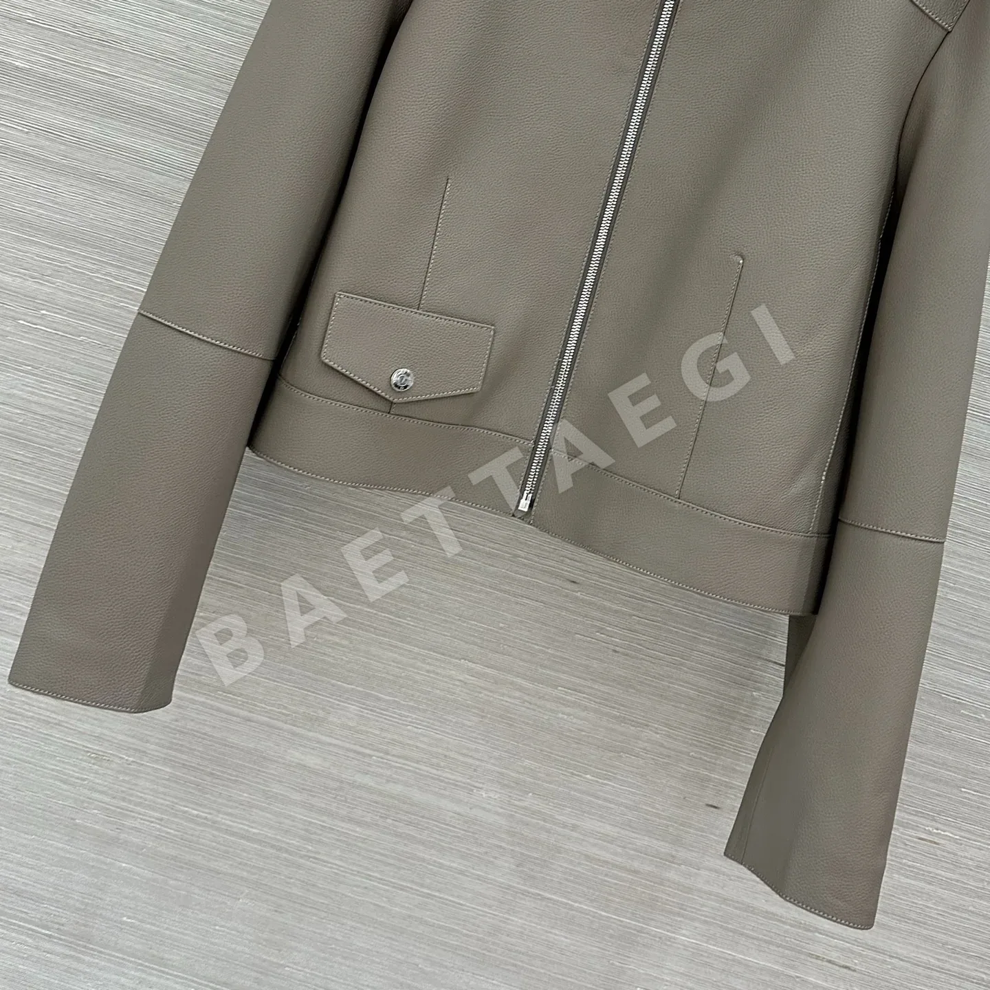 에르메스 램스킨 승마풍 여성 자켓 상세 이미지 5