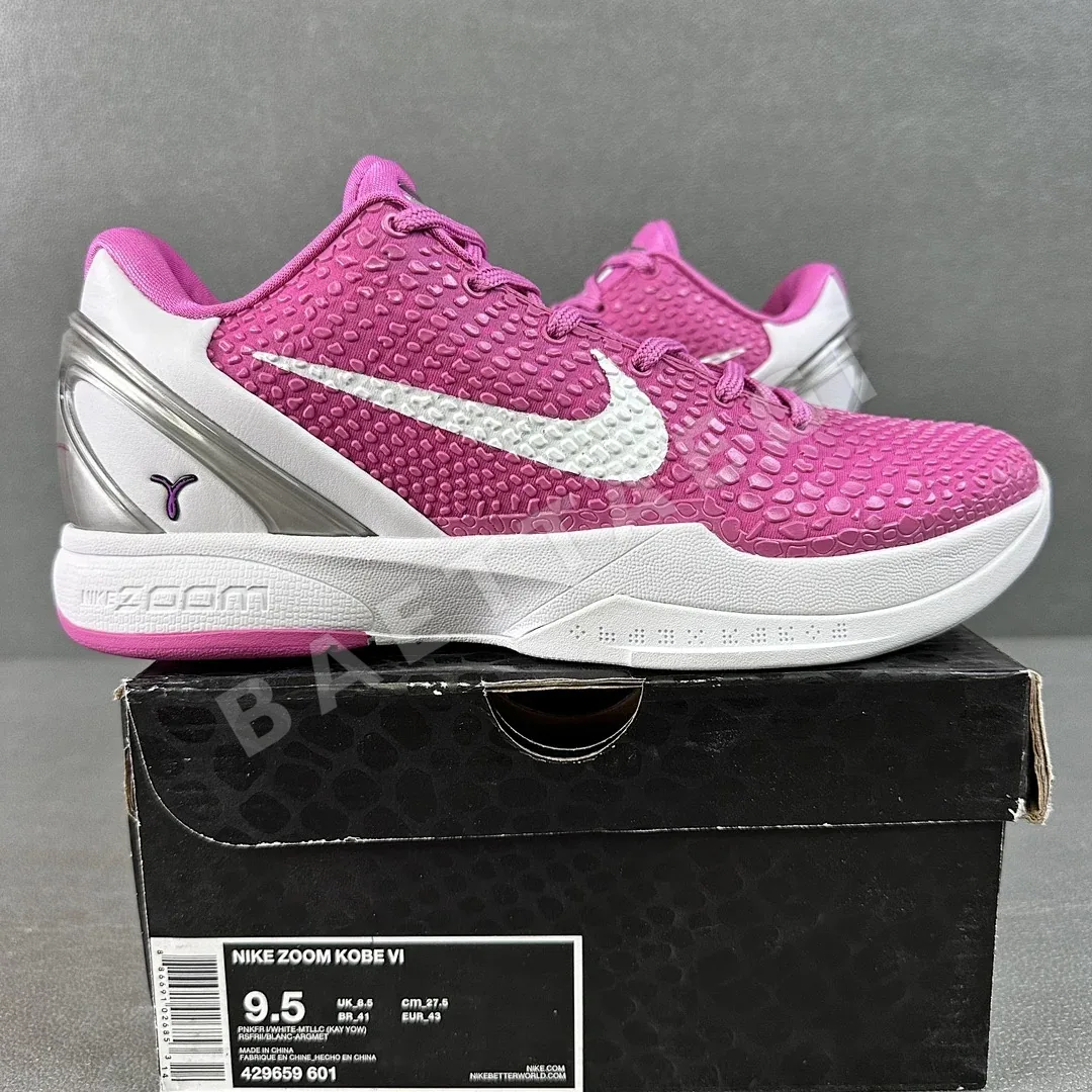 나이키 [S2] 코비 6 429659-601 200948 Nike Kobe 6 Kay Yow Think Pink 2011 ZK6