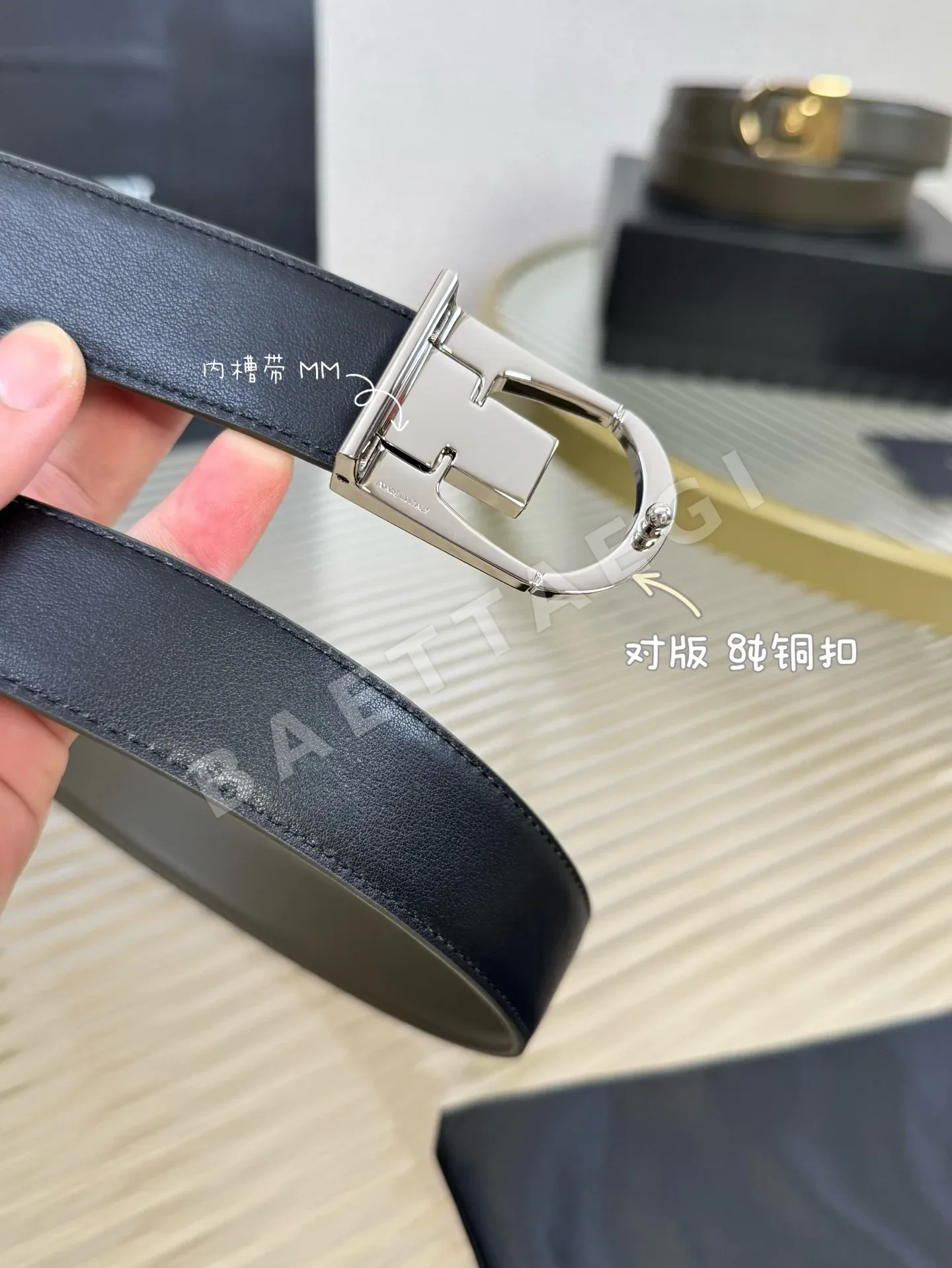 생로랑 벨트 58386 Saint Laurent Belt 상세 이미지 5