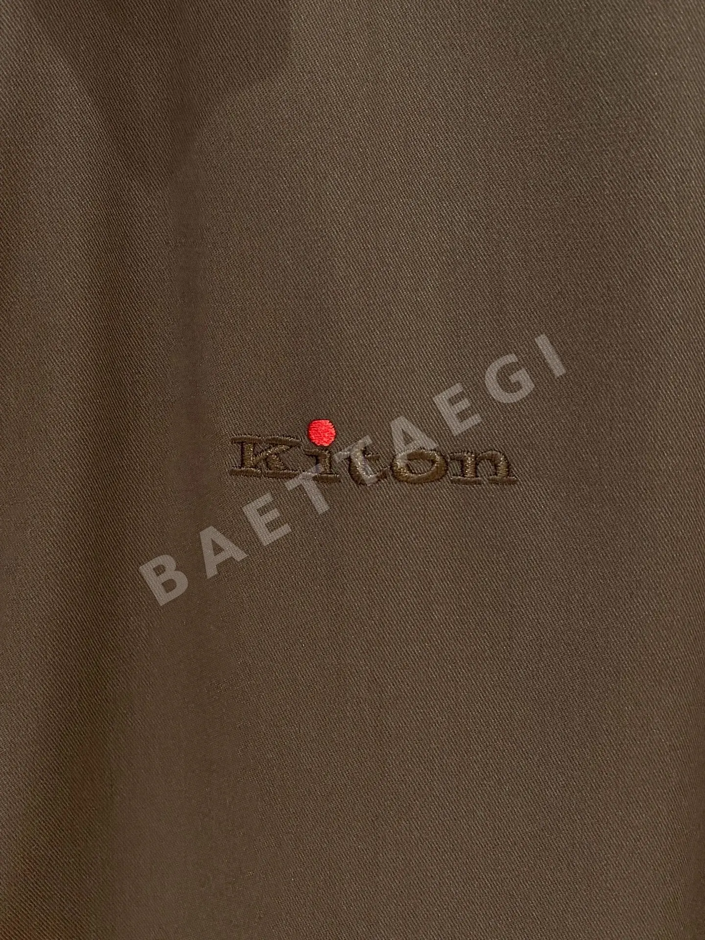 키톤 남성 린넨 긴팔 셔츠 상세 이미지 5