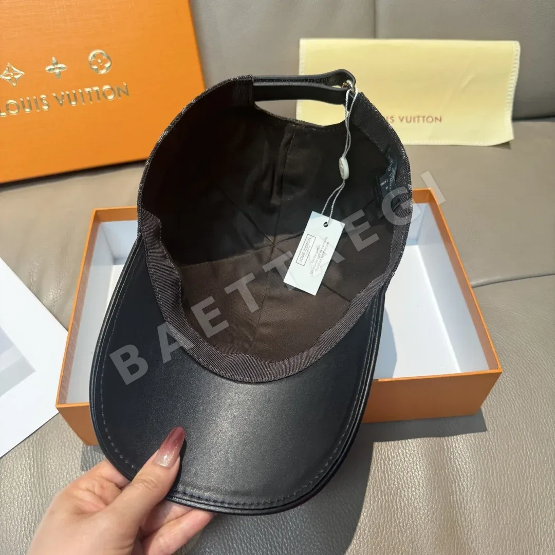 루이비통 소가죽 패치 데님 캡 상세 이미지 6
