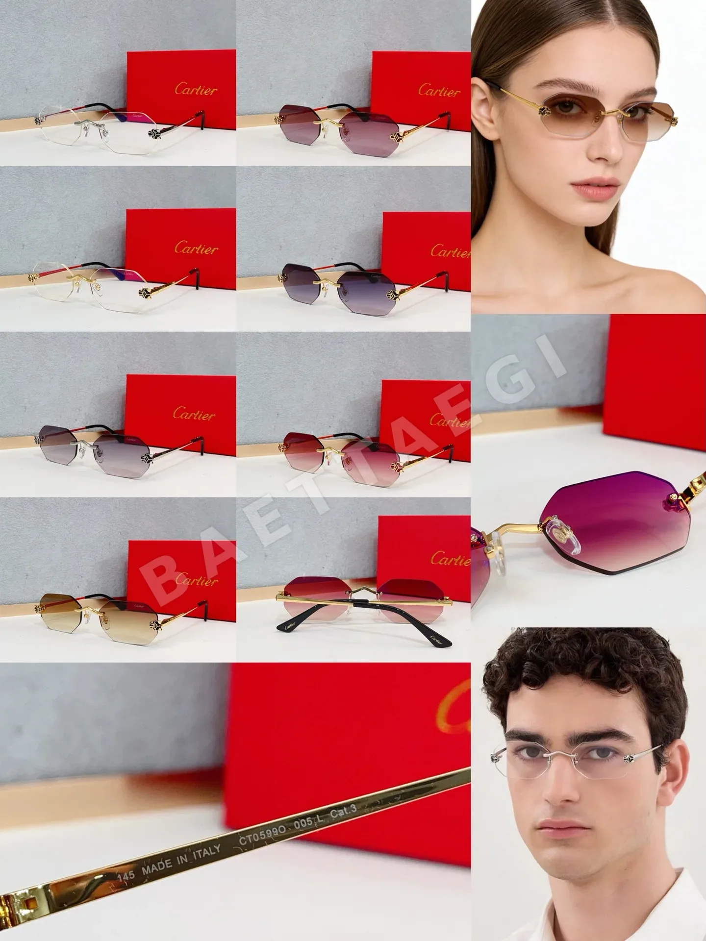 까르띠에 선글라스 72203 Cartier Sunglasses