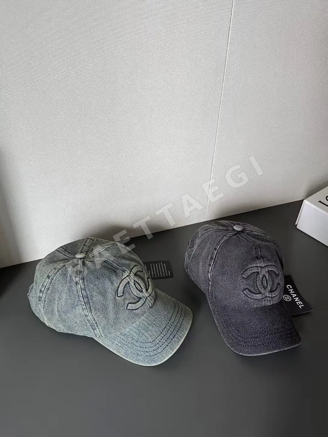 샤넬 데님 워시드 캡 상세 이미지 8