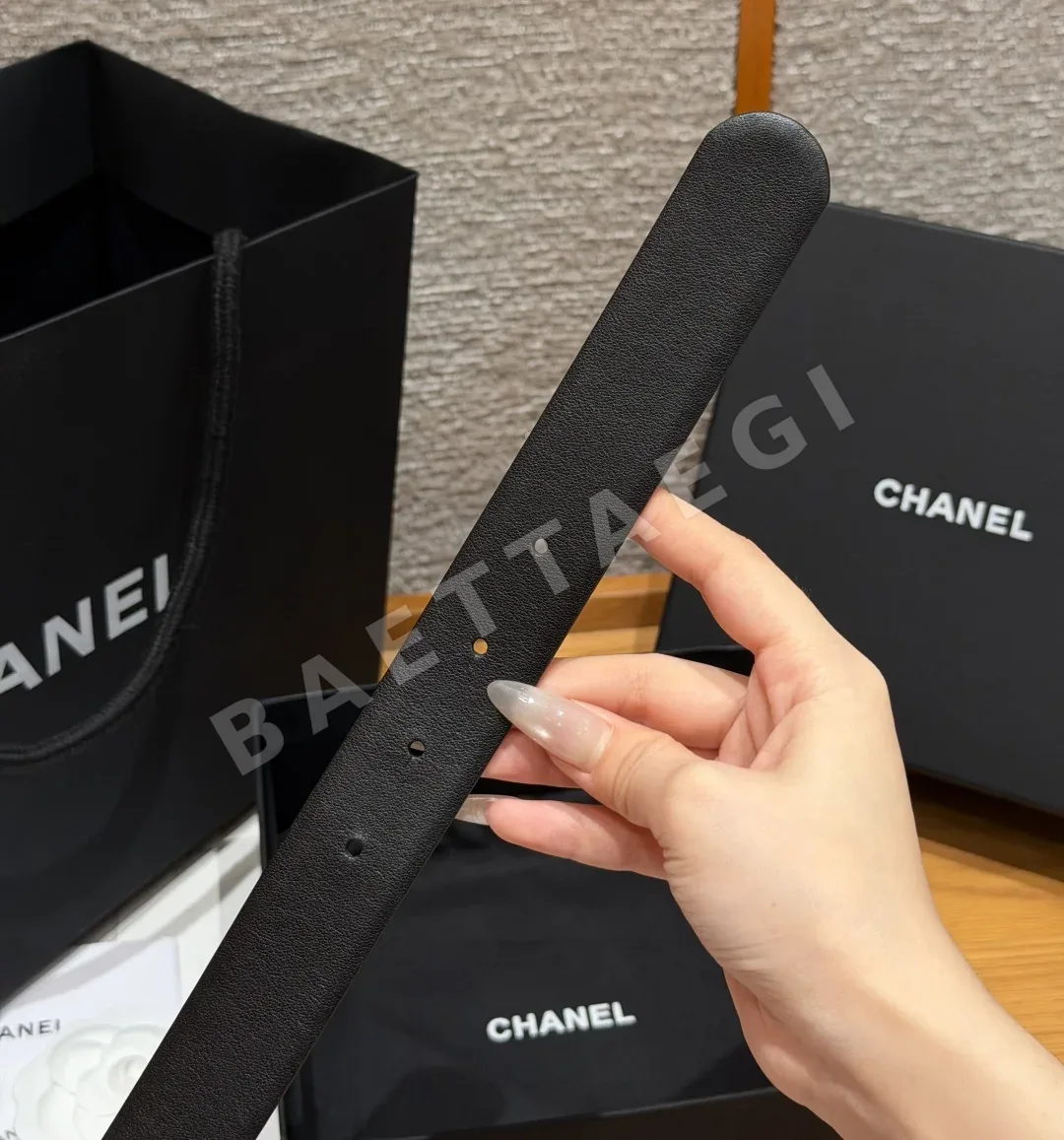 샤넬 리버시블 카프스킨 벨트 상세 이미지 7