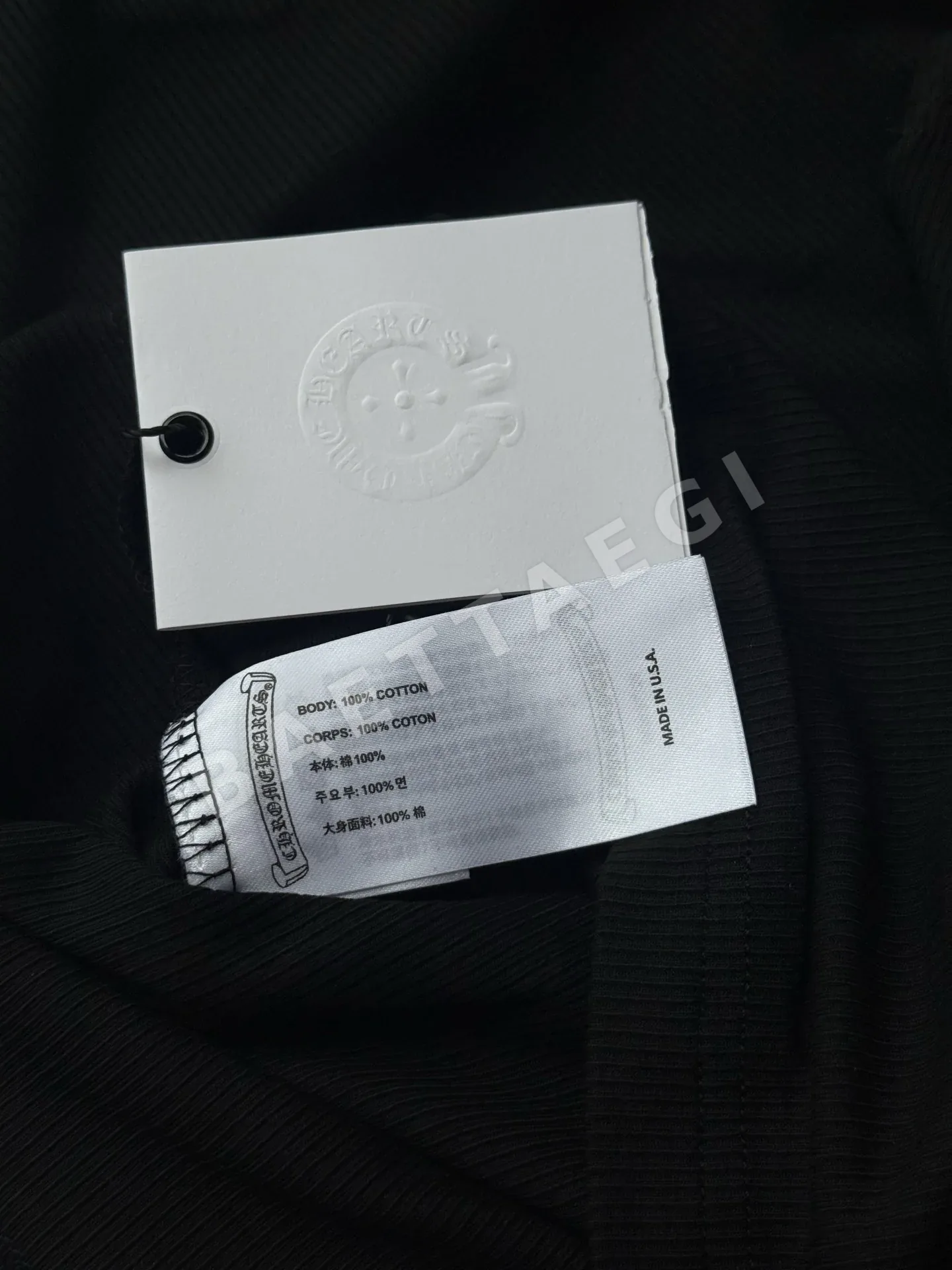 크롬하츠 와플 자수 긴팔 셔츠 상세 이미지 3