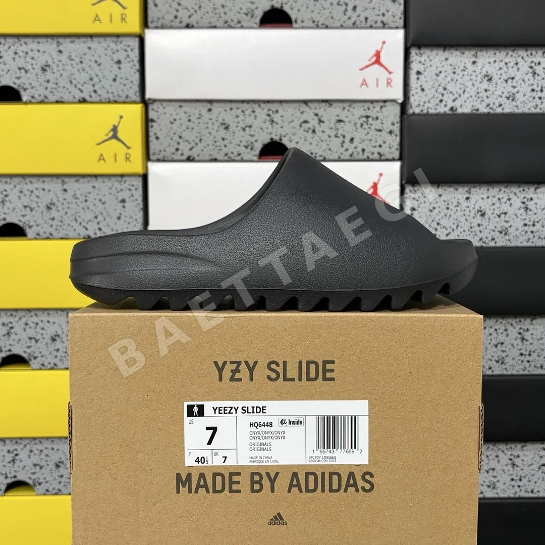 아디다스 [LW] 이지 슬라이드 HQ6448 200616 Adidas Yeezy Slide Onyx 상세 이미지 1