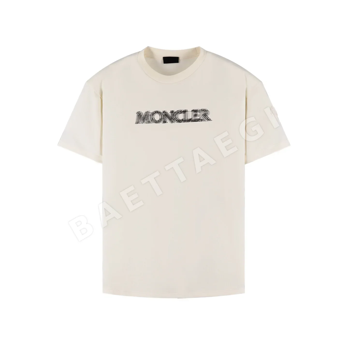 몽클레르 더블 로고 남성 반팔 티셔츠 48549