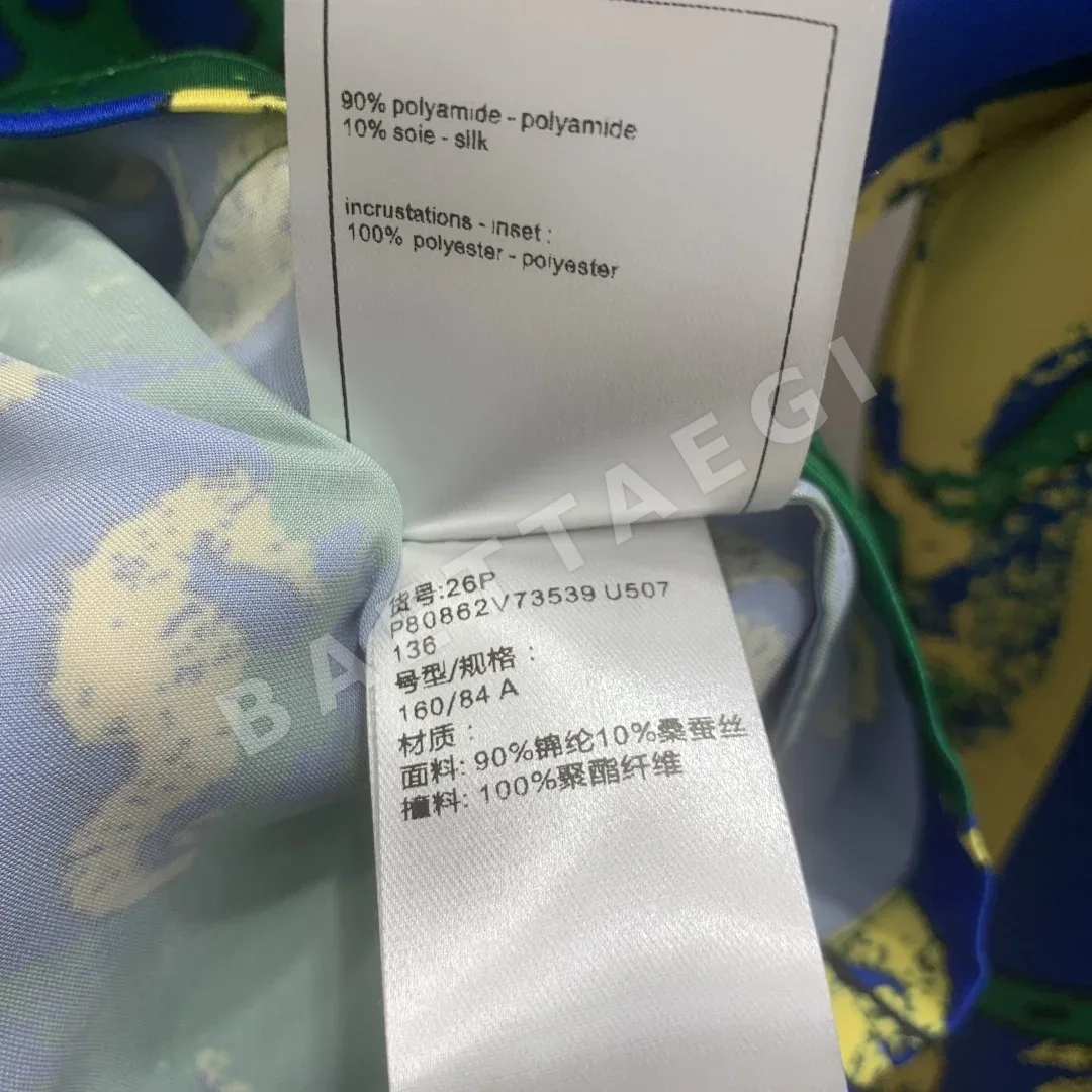 샤넬 그래피티 프린트 오버사이즈 셔츠 여성의류 상세 이미지 7