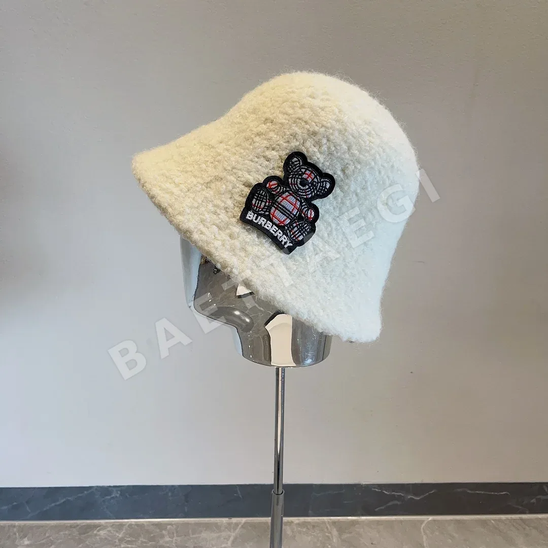 버버리 울 버킷햇 모자 81929