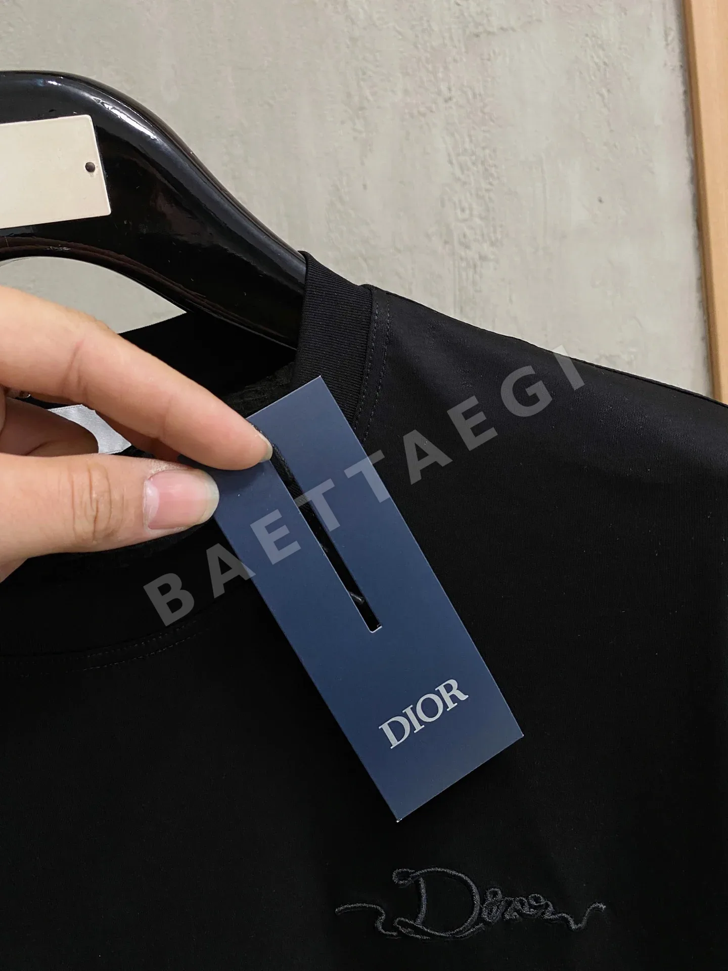 디올 크루넥 반팔 티셔츠 상세 이미지 5