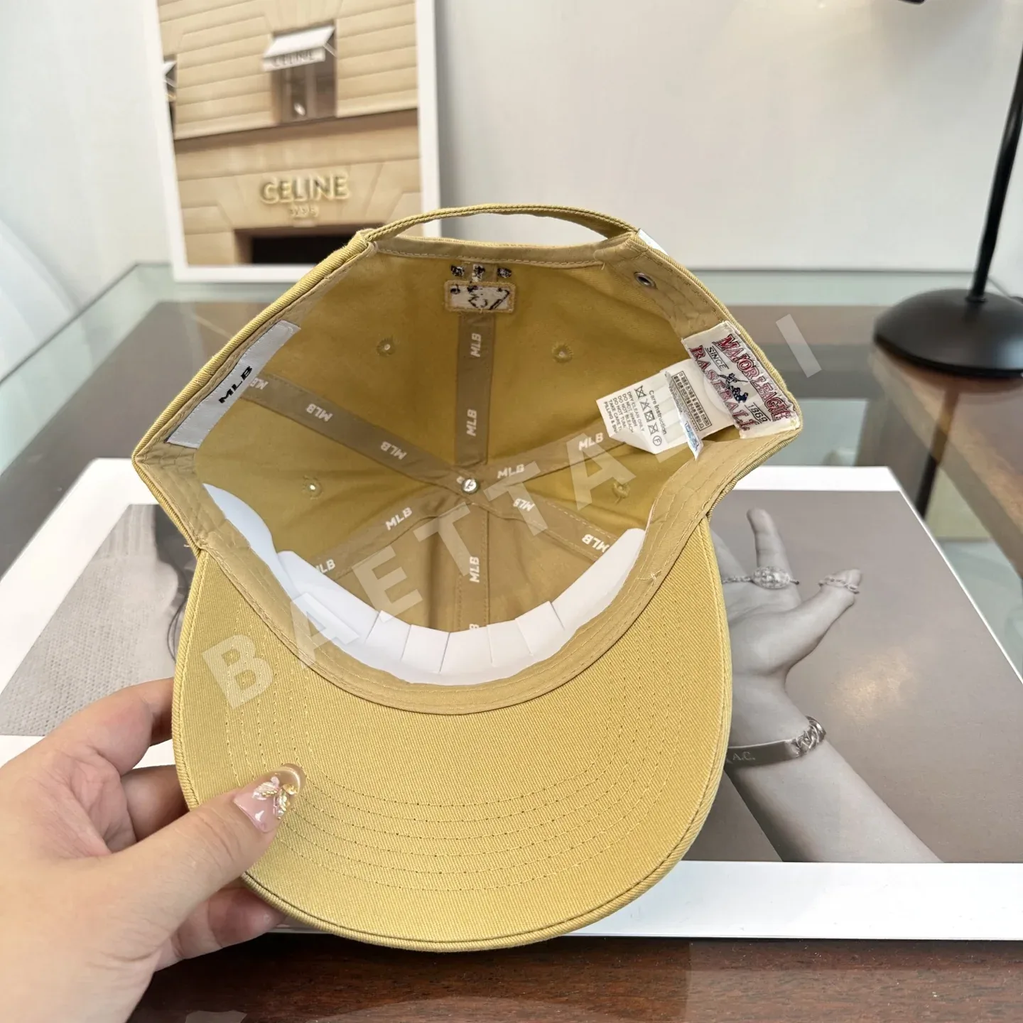 MLB 3D LA 자수 베이스볼 캡 상세 이미지 9