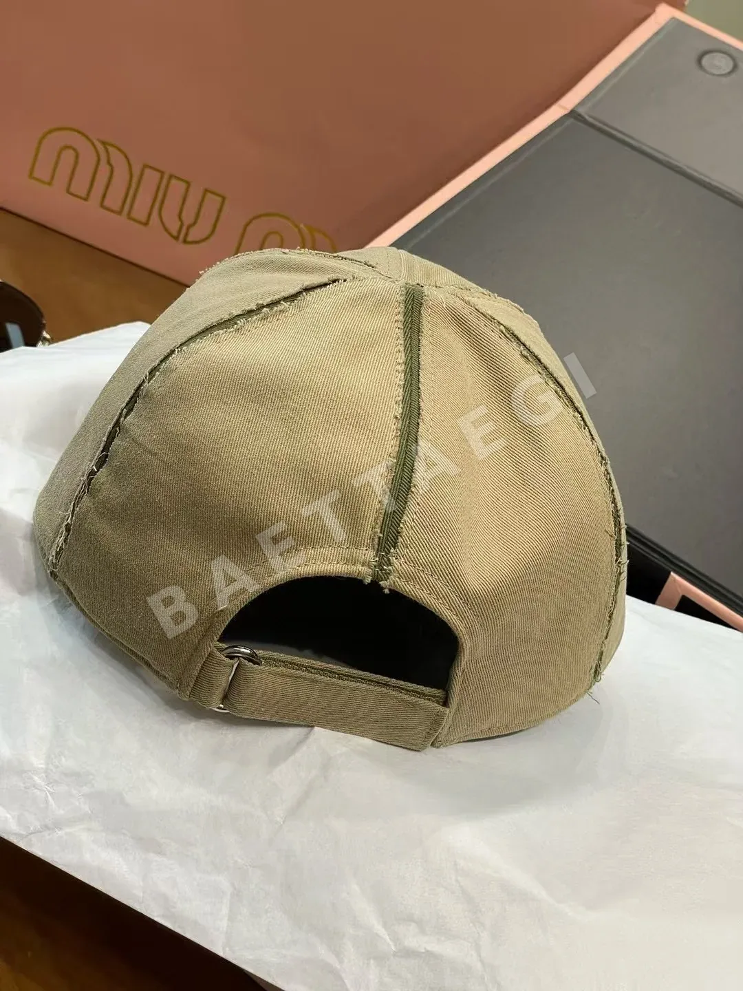 미우미우 모자 80906 Miu Miu Cap 상세 이미지 7