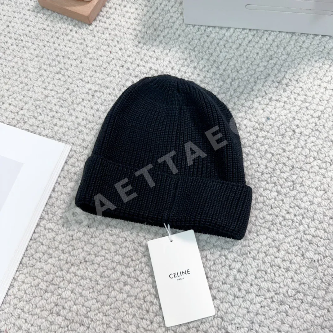 셀린느 울 니트 모자 상세 이미지 5