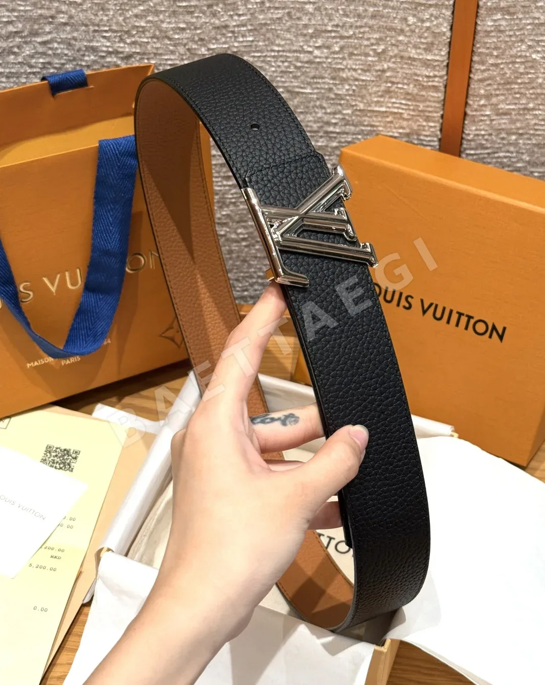 루이비통 JD350 토리옹 40mm 리버서블 벨트 상세 이미지 4