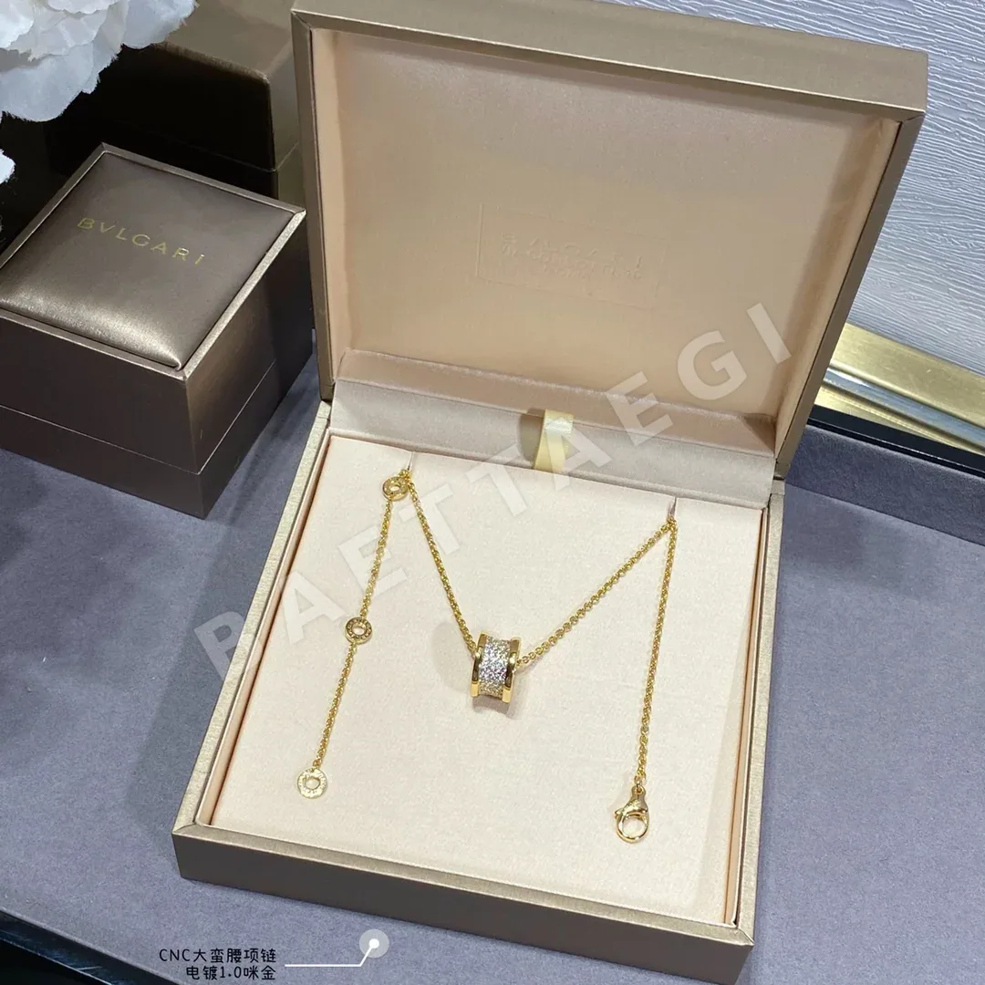 불가리 골드 CNC 가공 목걸이 레플리카 상세 이미지 6