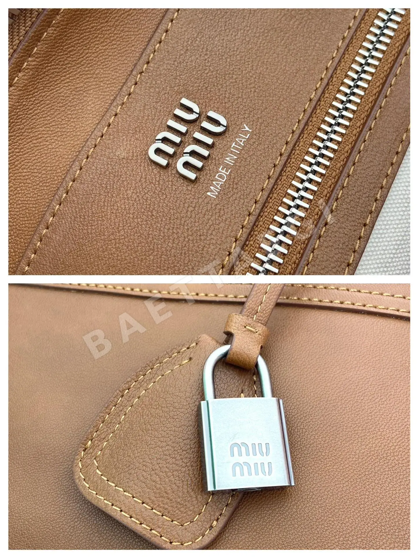 미우미우 볼링 핸드백 5BB199 상세 이미지 9