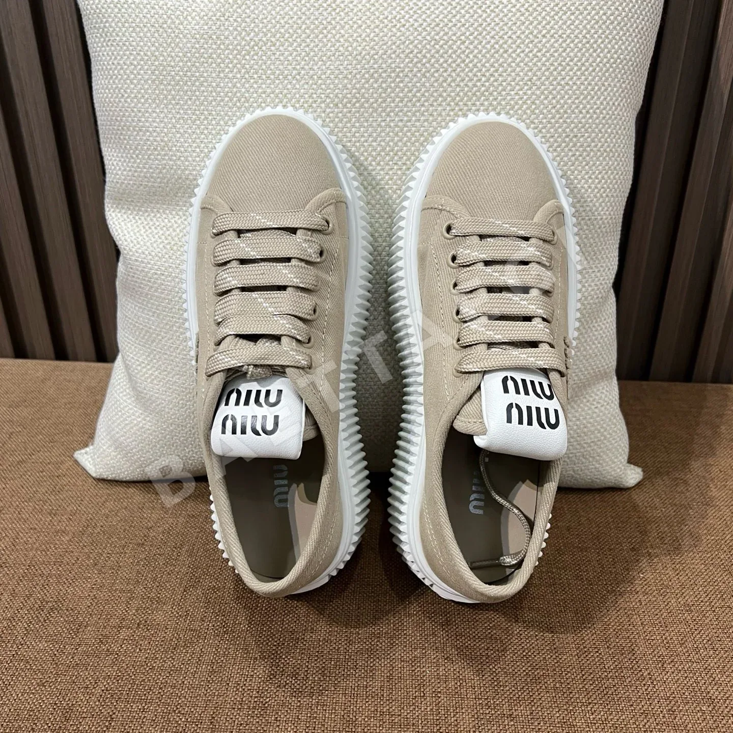 미우미우 스니커즈 데님 187222