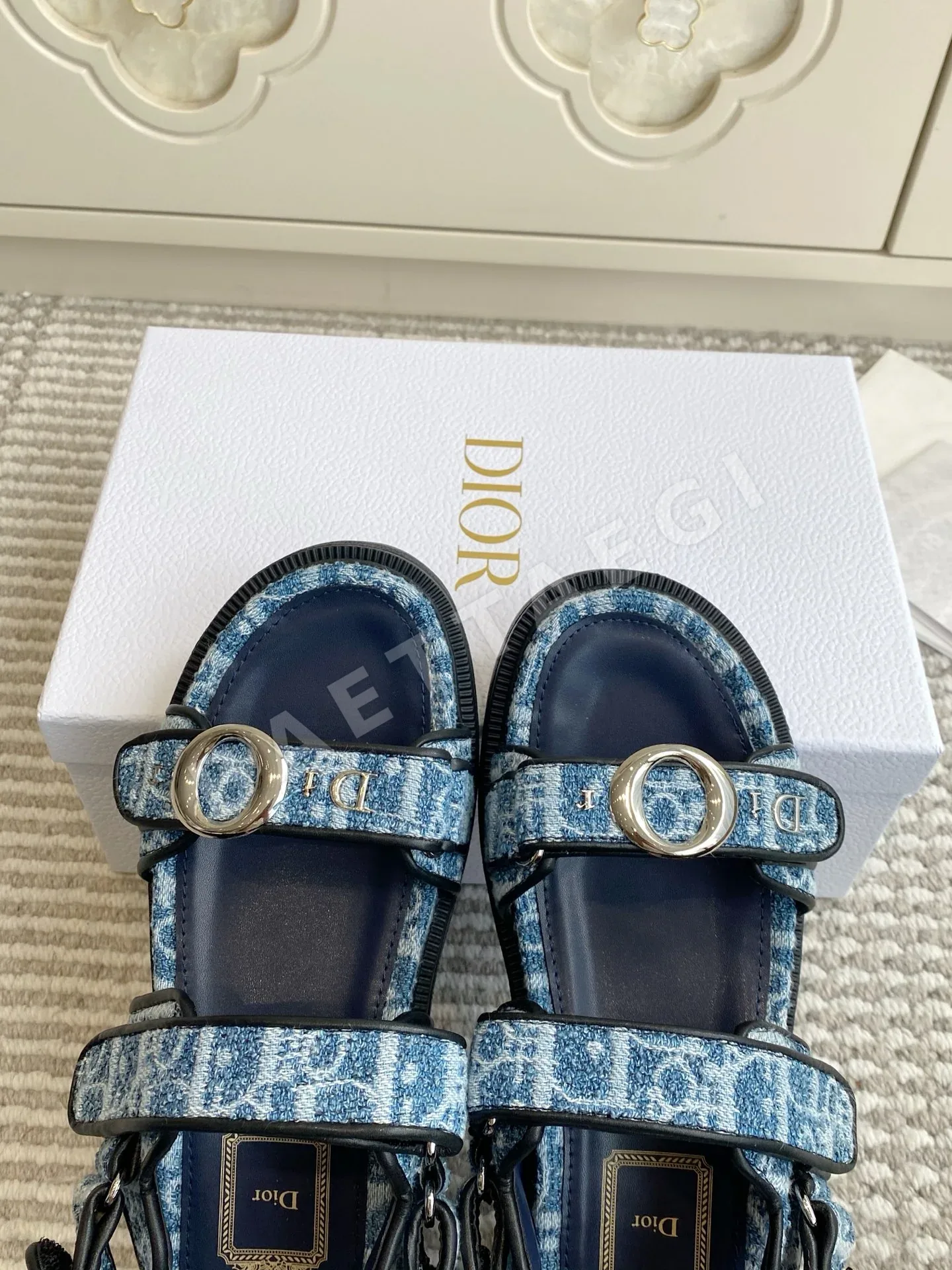 디올 마이 더블 스트랩 플랫폼 샌들 상세 이미지 6