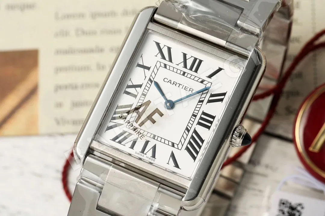 까르띠에 시계 블루 미디움 레플리카 42862 Cartier 상세 이미지 3