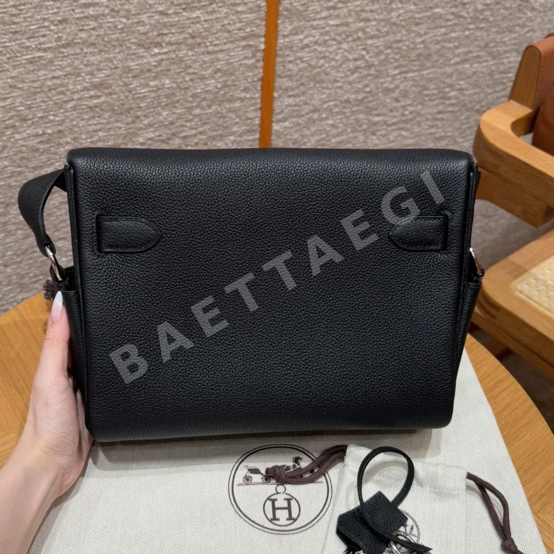 에르메스 켈리 메신저 토고 레더 가방 상세 이미지 2