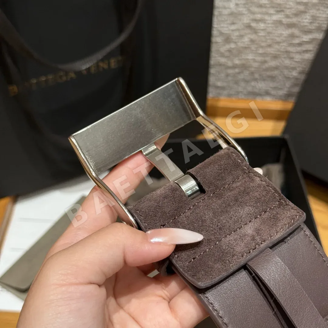 보테가베네타 인트레치오 스웨이드 벨트 상세 이미지 5