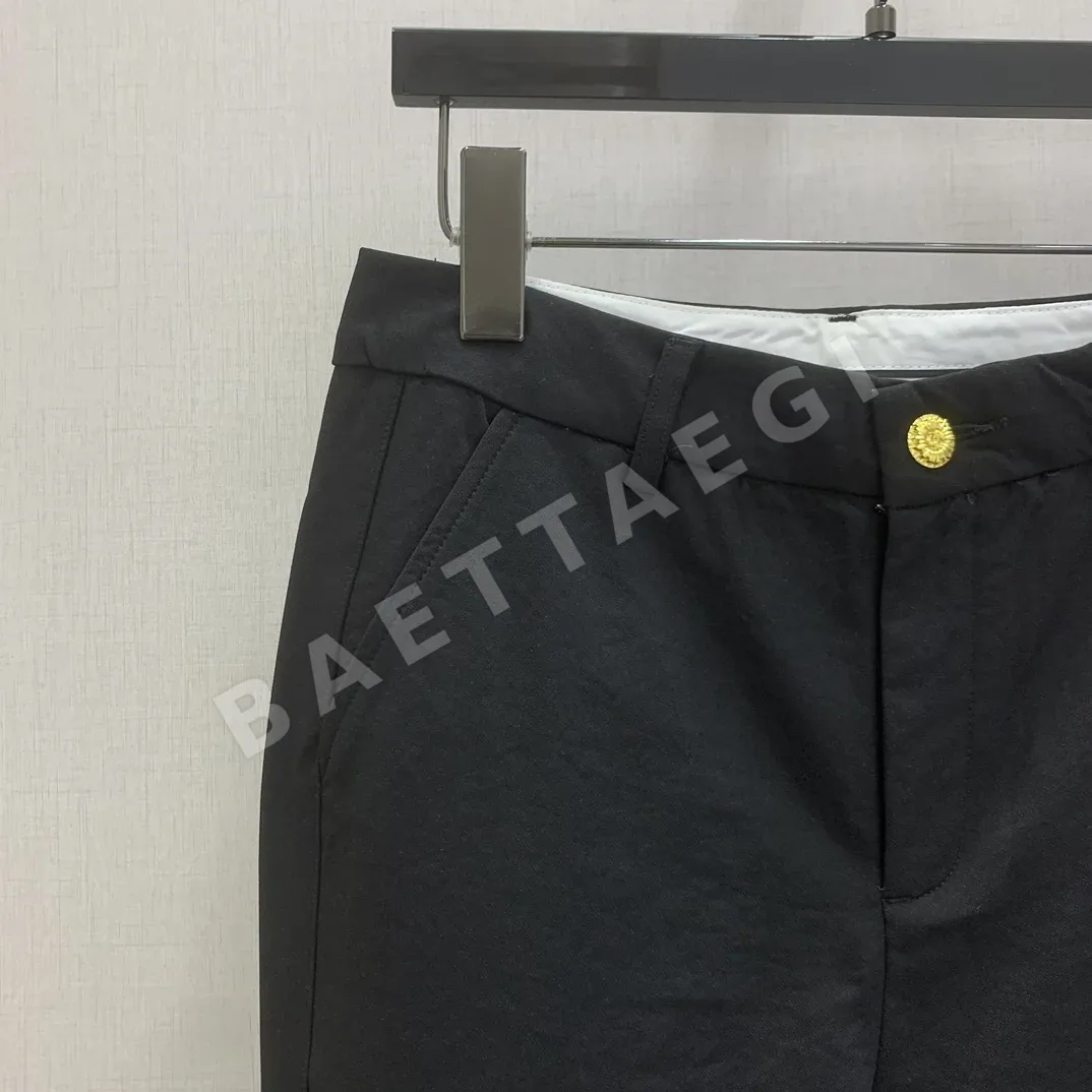 샤넬 더블 C 금장 플레어 여성 바지 상세 이미지 2