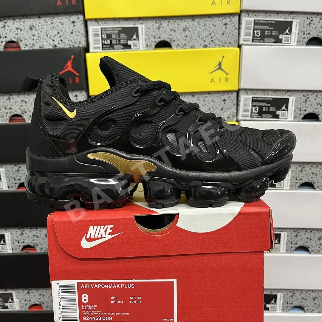 나이키 [OT] 에어 베이퍼맥스 플러스 블랙 골드 924453-009 201583 Nike Air VaporMax Plus