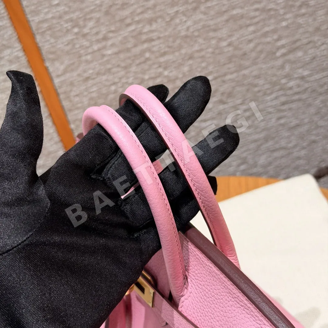 에르메스 버킨 25 토고 가죽 가방 상세 이미지 5