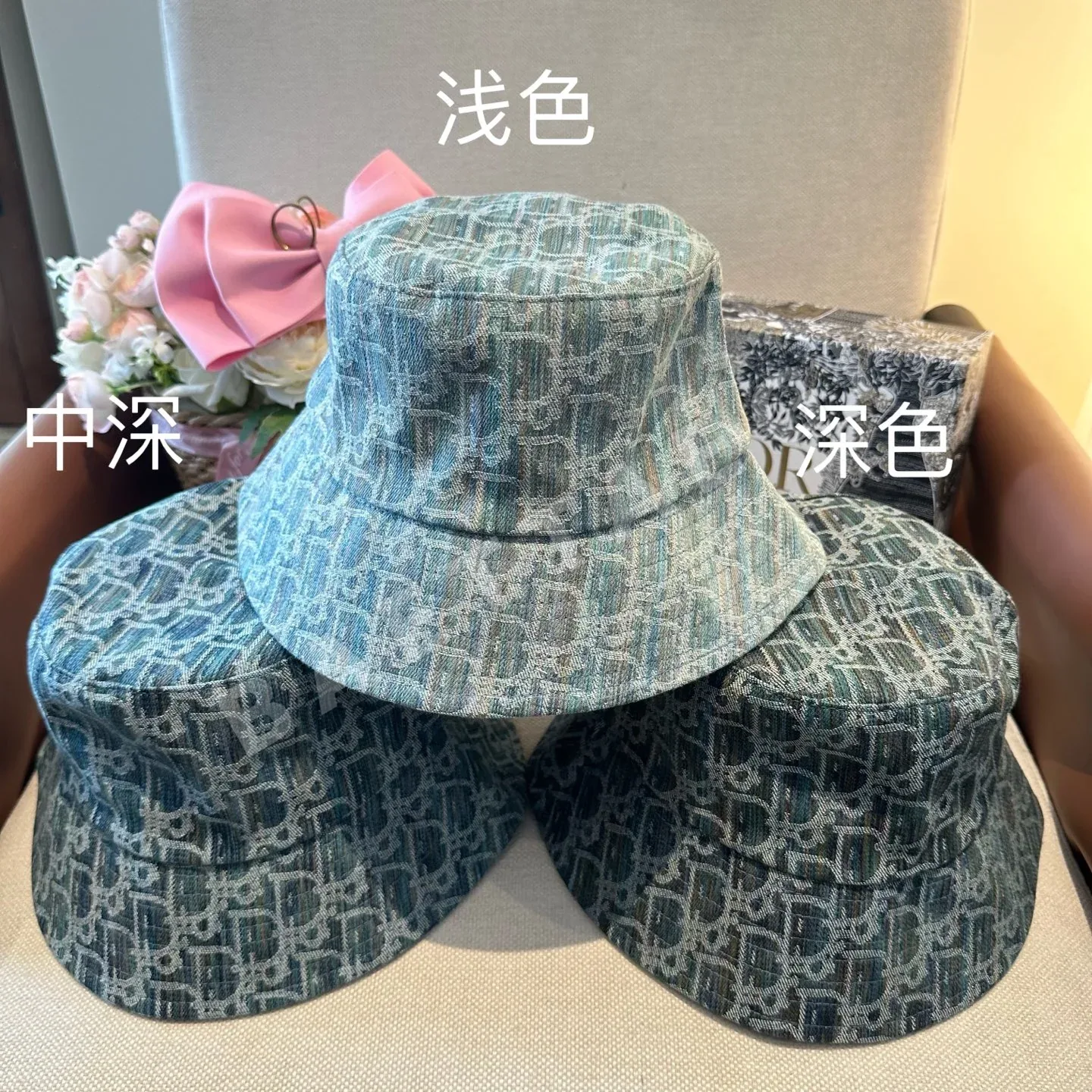 디올 버킷햇 모자 133675