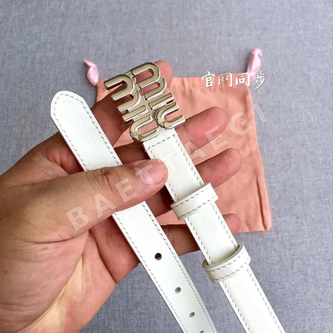 미우미우 가죽 벨트 상세 이미지 7