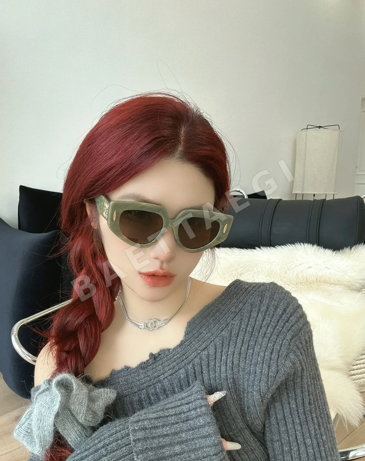 로에베 LW40155 선글라스 상세 이미지 6