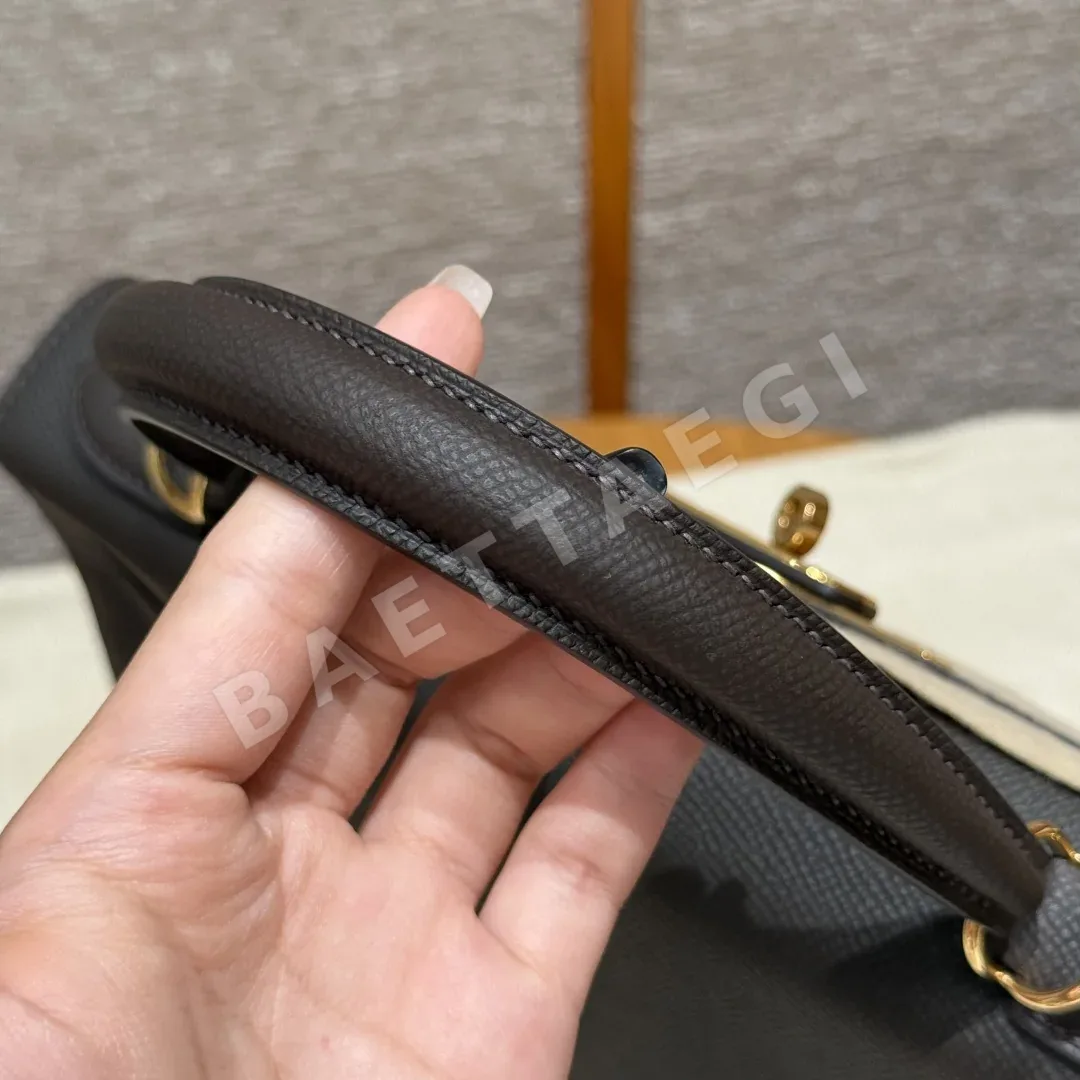 에르메스 켈리 흑단 에뽀스 가죽 지갑 상세 이미지 9