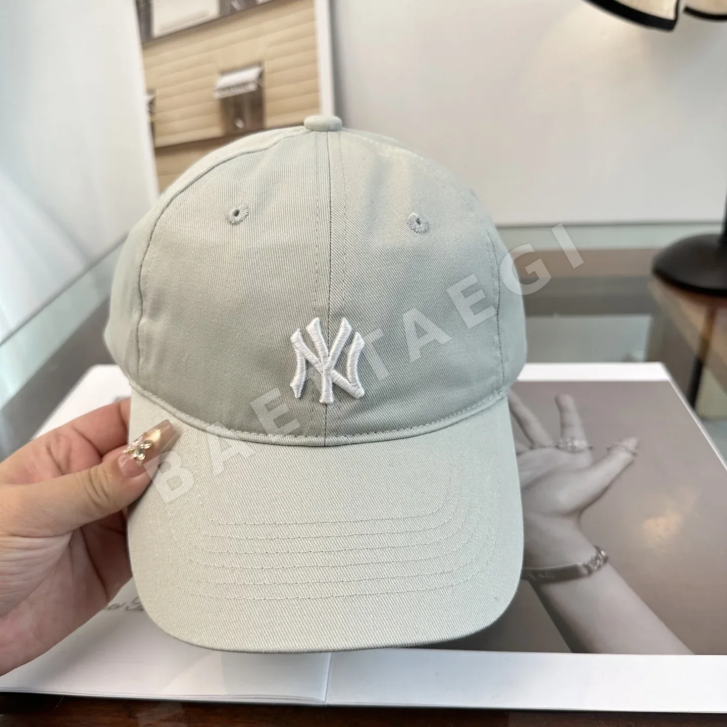MLB 3D LA 자수 프리사이즈 야구모자 상세 이미지 5