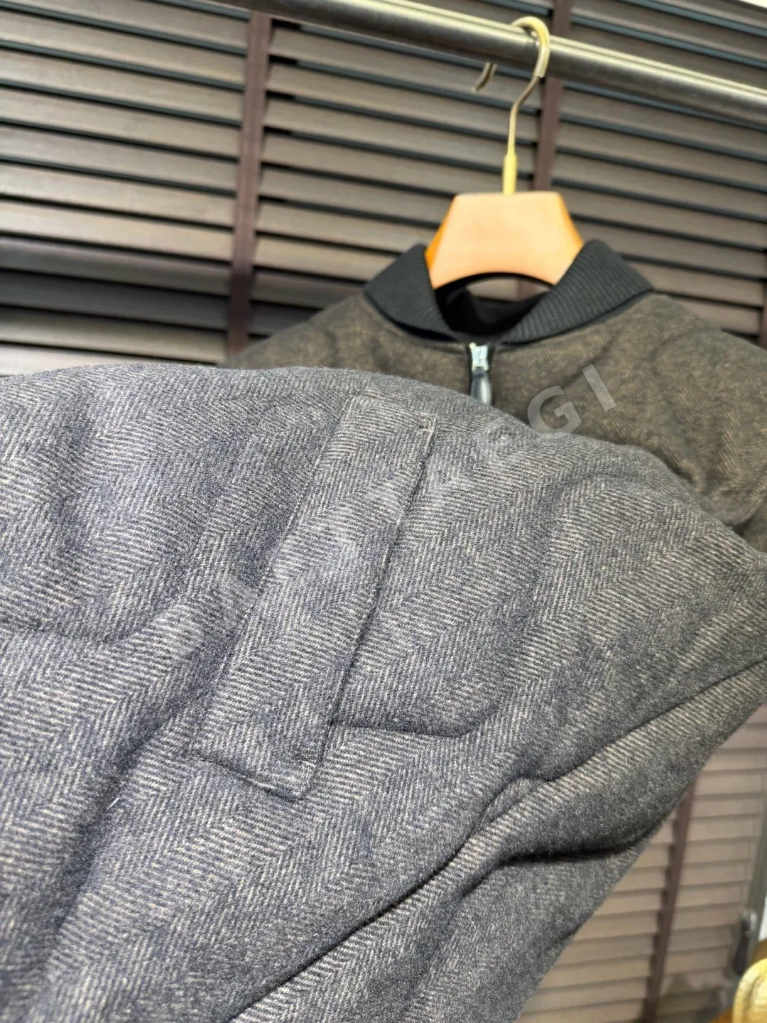 벨루티 카시미야 울 남성 조끼 상세 이미지 6