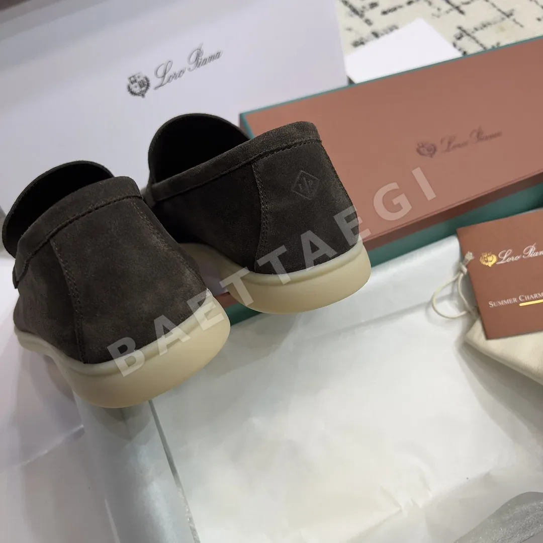 로로피아나 발수 가공 스웨이드 남성 로퍼 상세 이미지 9