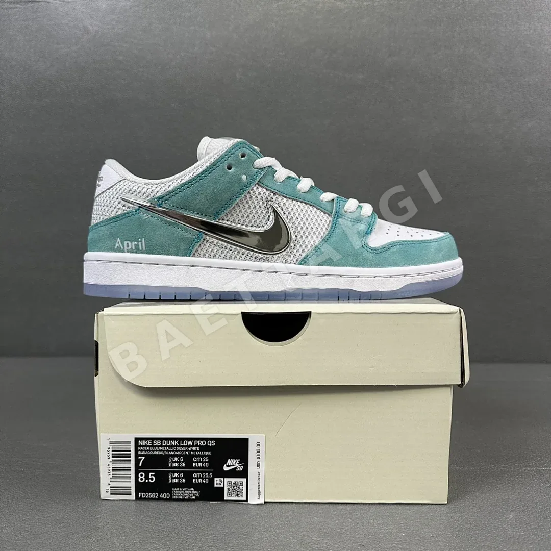 나이키 [TOP/S2] SB 덩크 로우 FD2562-400 200934 Nike SB Dunk Low April Skateboards