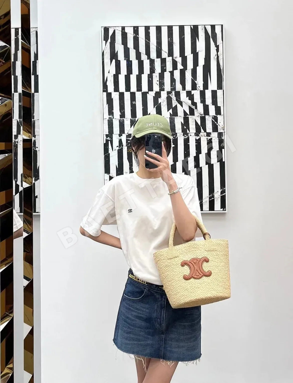 셀린느 개선문 오프셋 귀걸이 상세 이미지 2