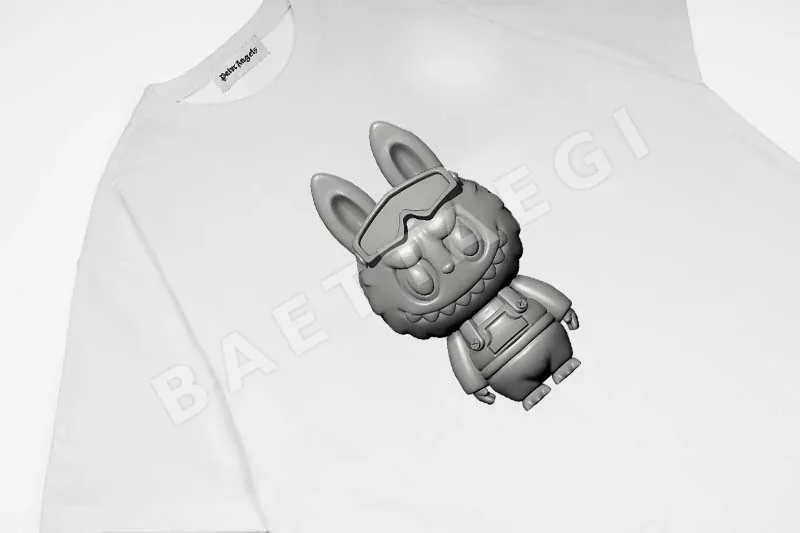 팜엔젤스 3D 로고 남성 반팔 티셔츠 상세 이미지 7