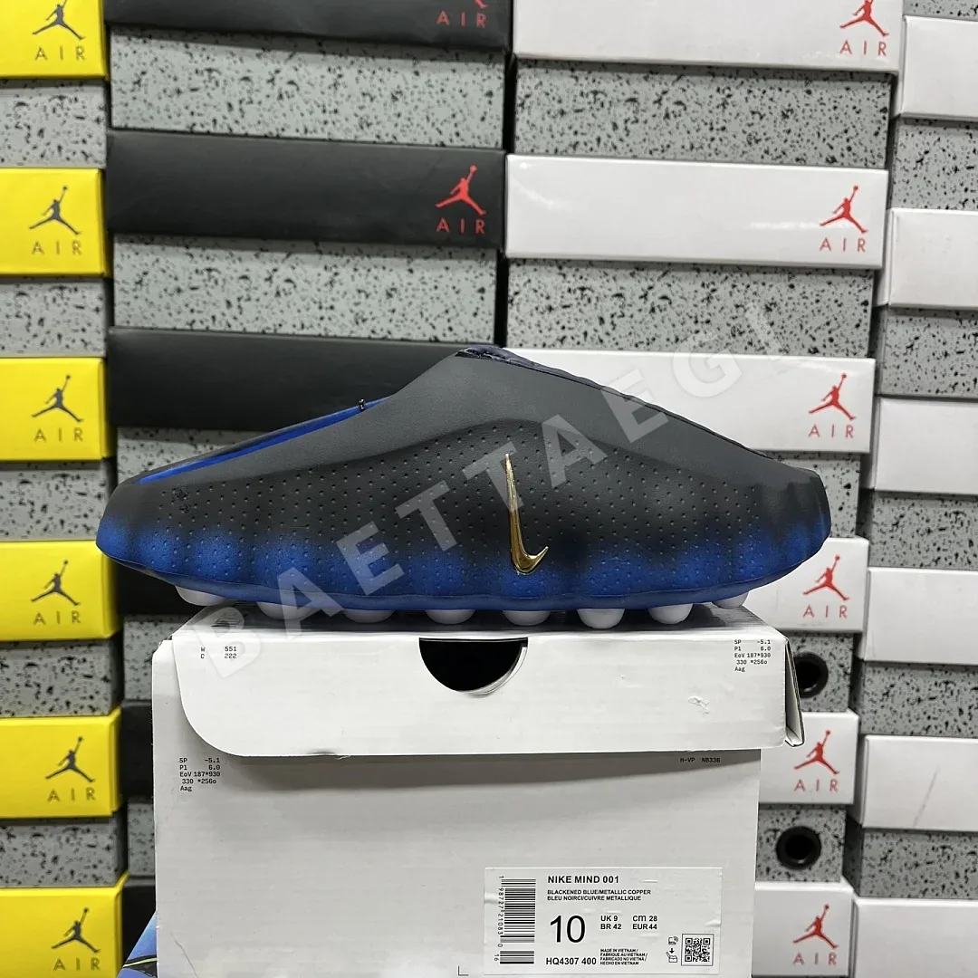 나이키 [EG] 마인드 001 슬라이드 HQ4307-400 201446 Nike Mind 001 Slide Blackened Blue Game