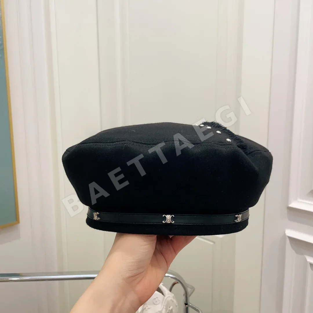 셀린느 울 베레모 모자 상세 이미지 7