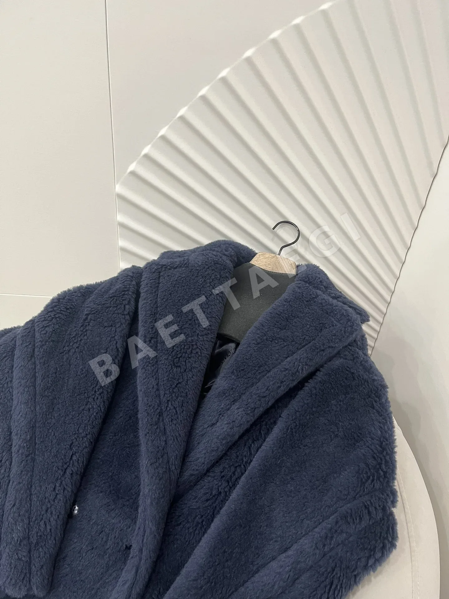막스마라 테디 자켓 네이비 블루 상세 이미지 5
