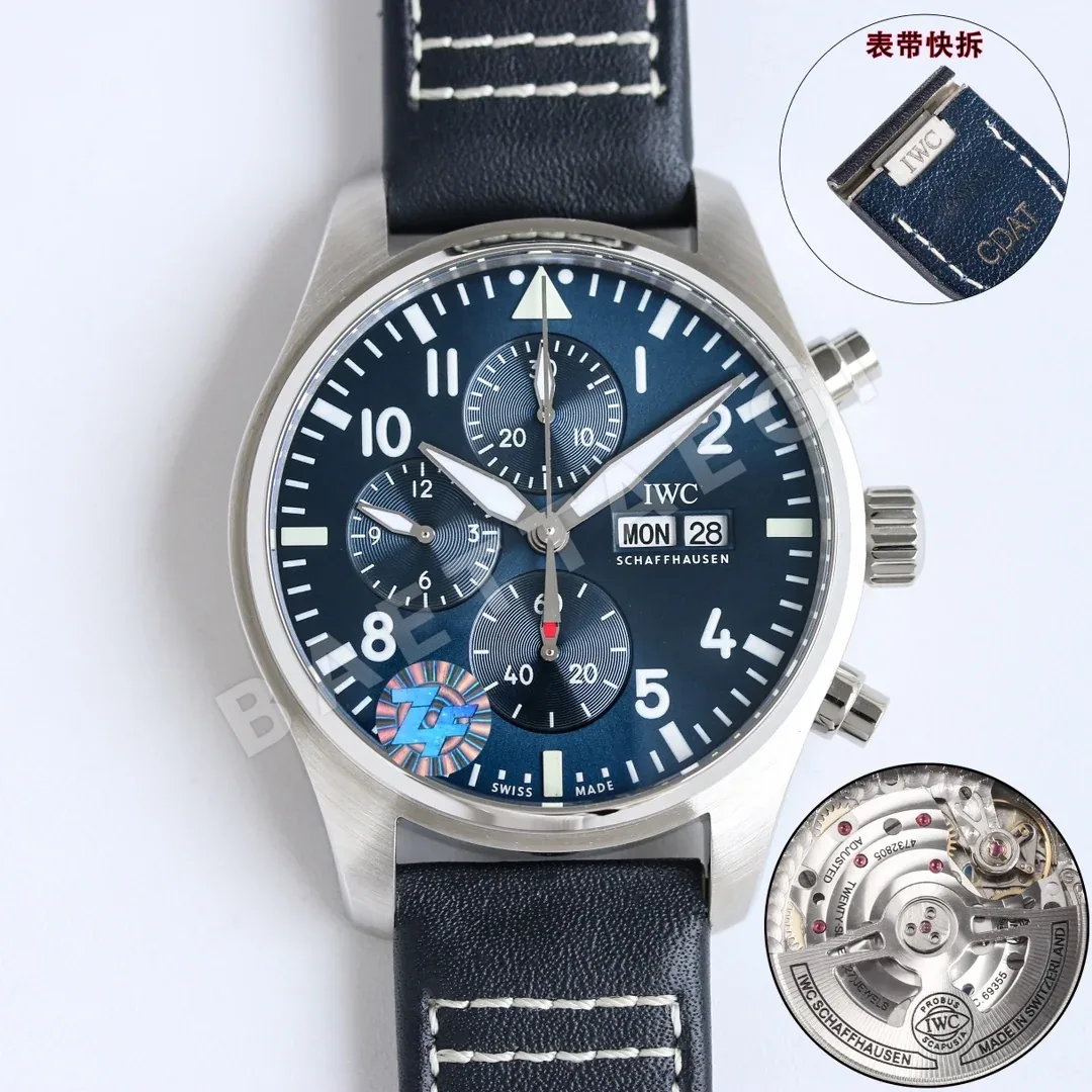 IWC 파일럿 페트로나스 그린 다이얼 시계 상세 이미지 2
