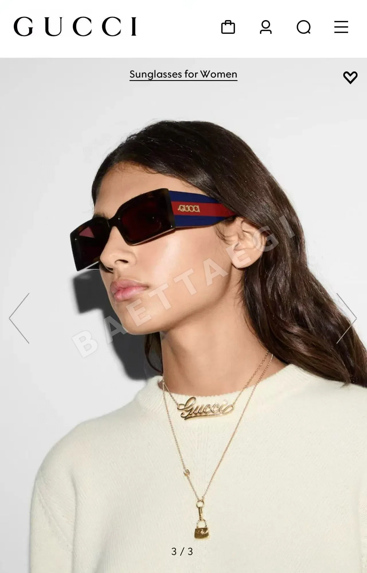 구찌 선글라스 56596 Gucci Sunglasses 상세 이미지 2