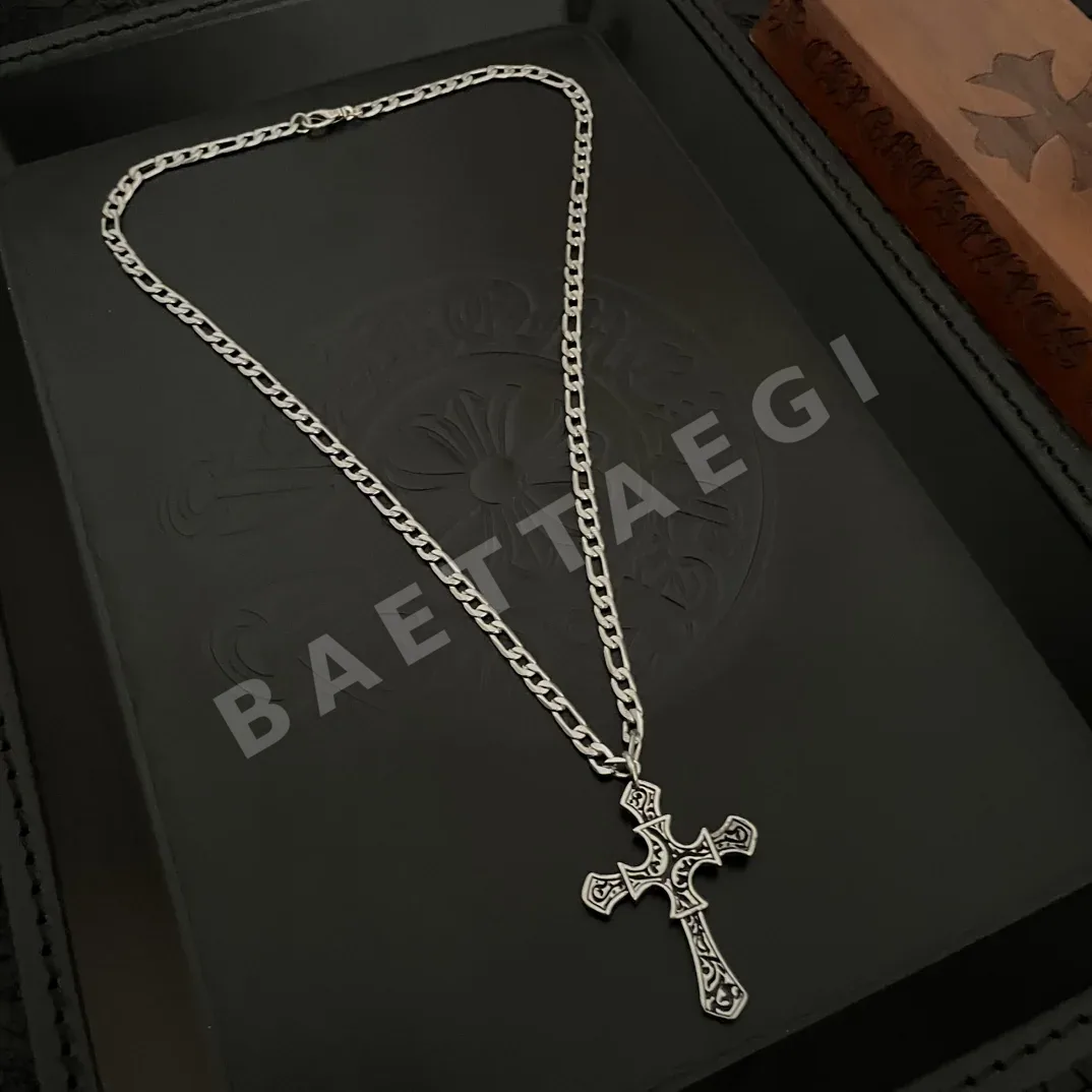 크롬하츠 크로스 펜던트 목걸이 상세 이미지 7