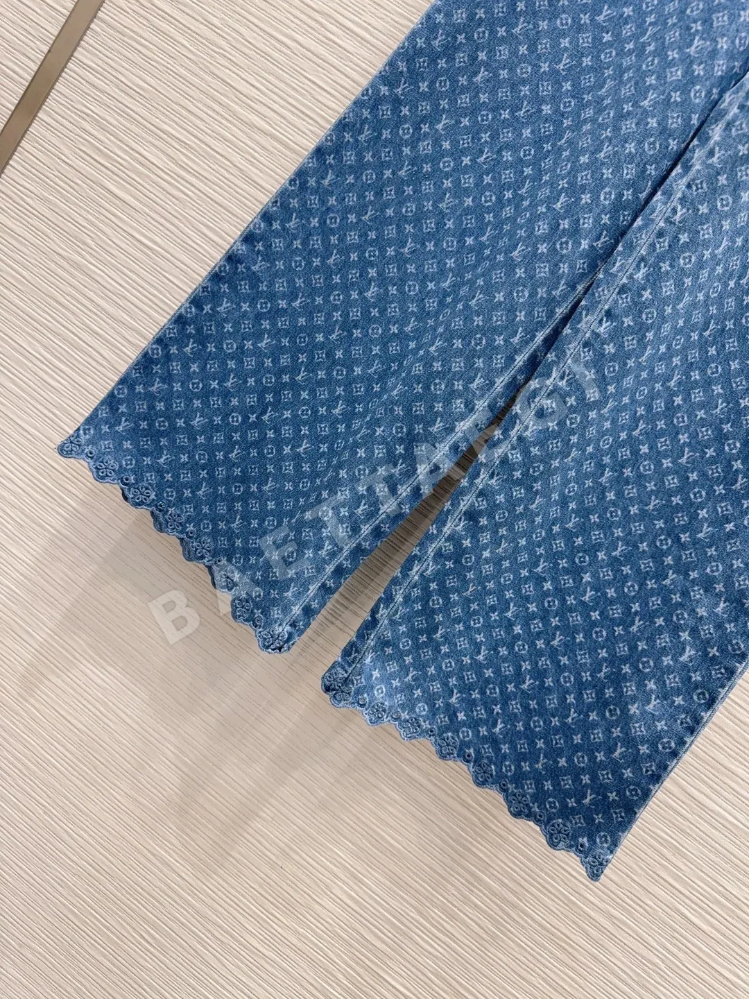루이비통 여성 데님 바지 상세 이미지 6