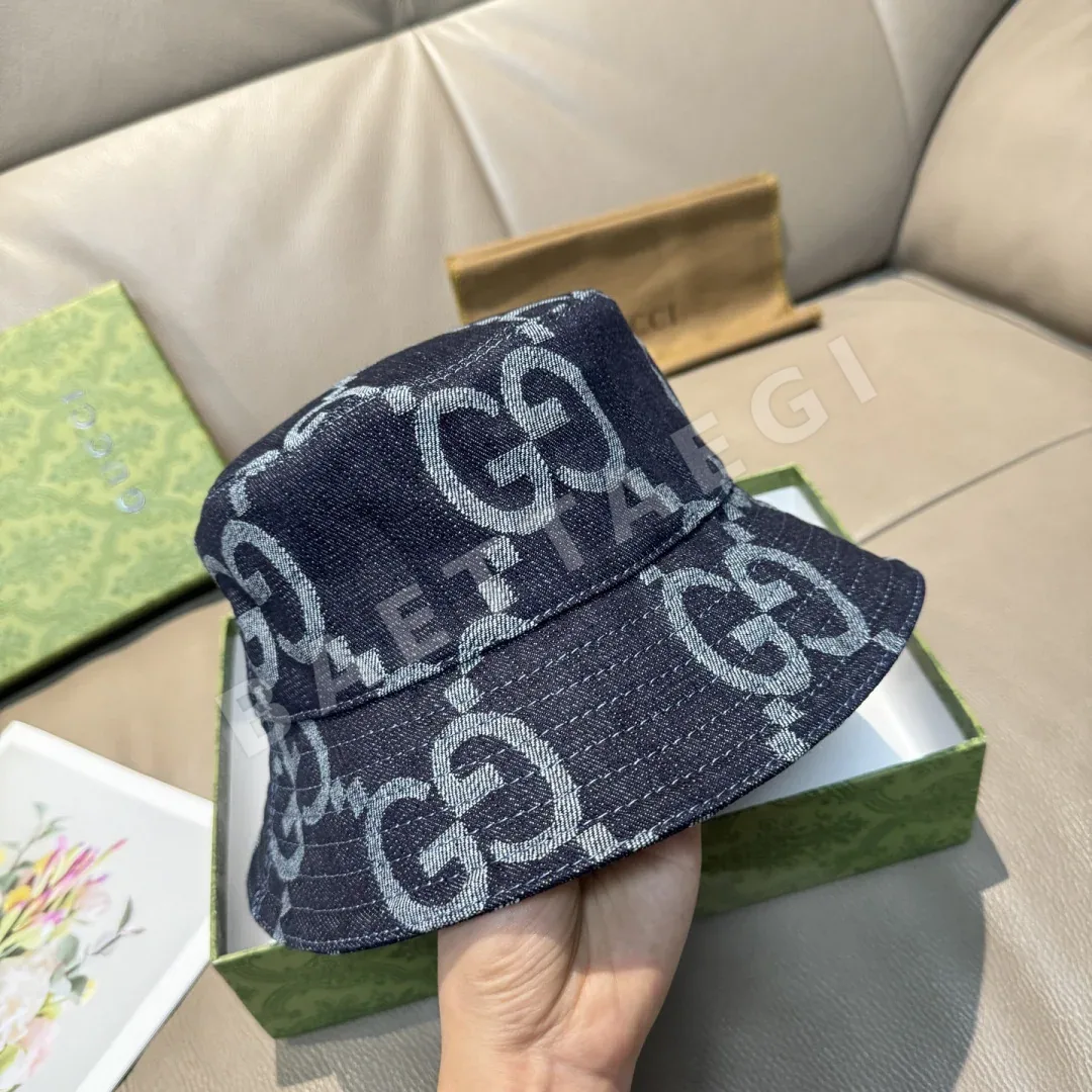 구찌 더블 G 로고 버킷햇 모자 상세 이미지 4