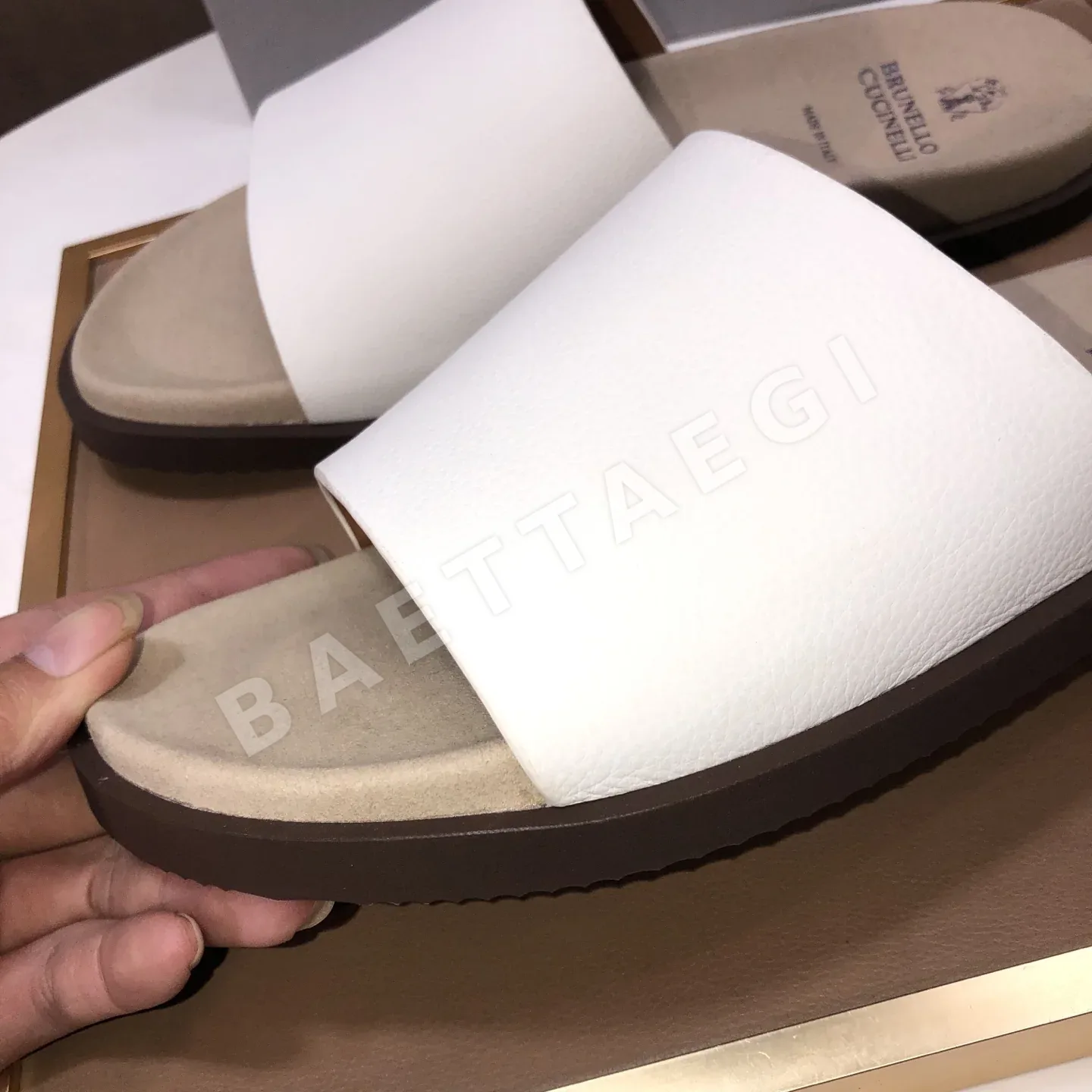 브루넬로쿠치넬리 여름 메시 슬리퍼 상세 이미지 7