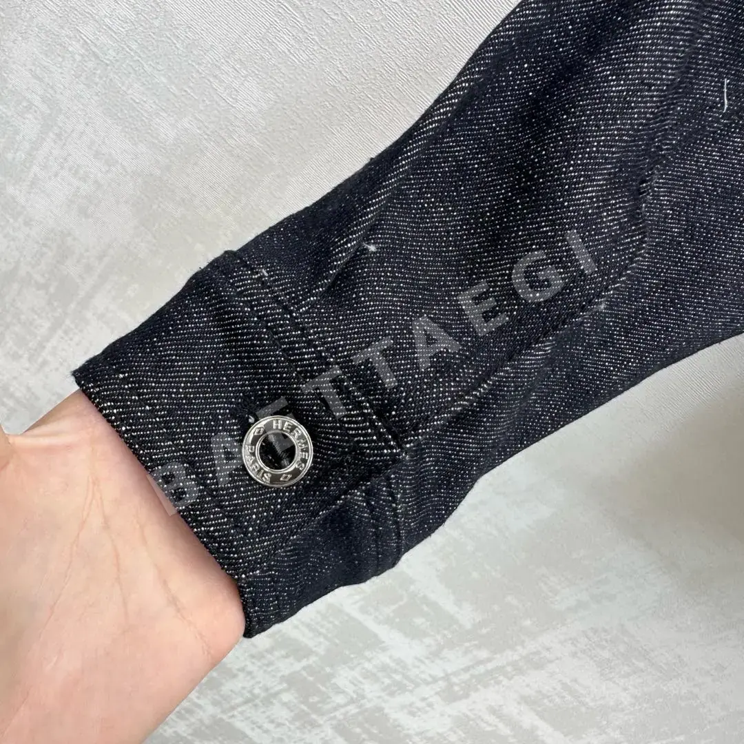 에르메스 데님 카라 여성 자켓 상세 이미지 8