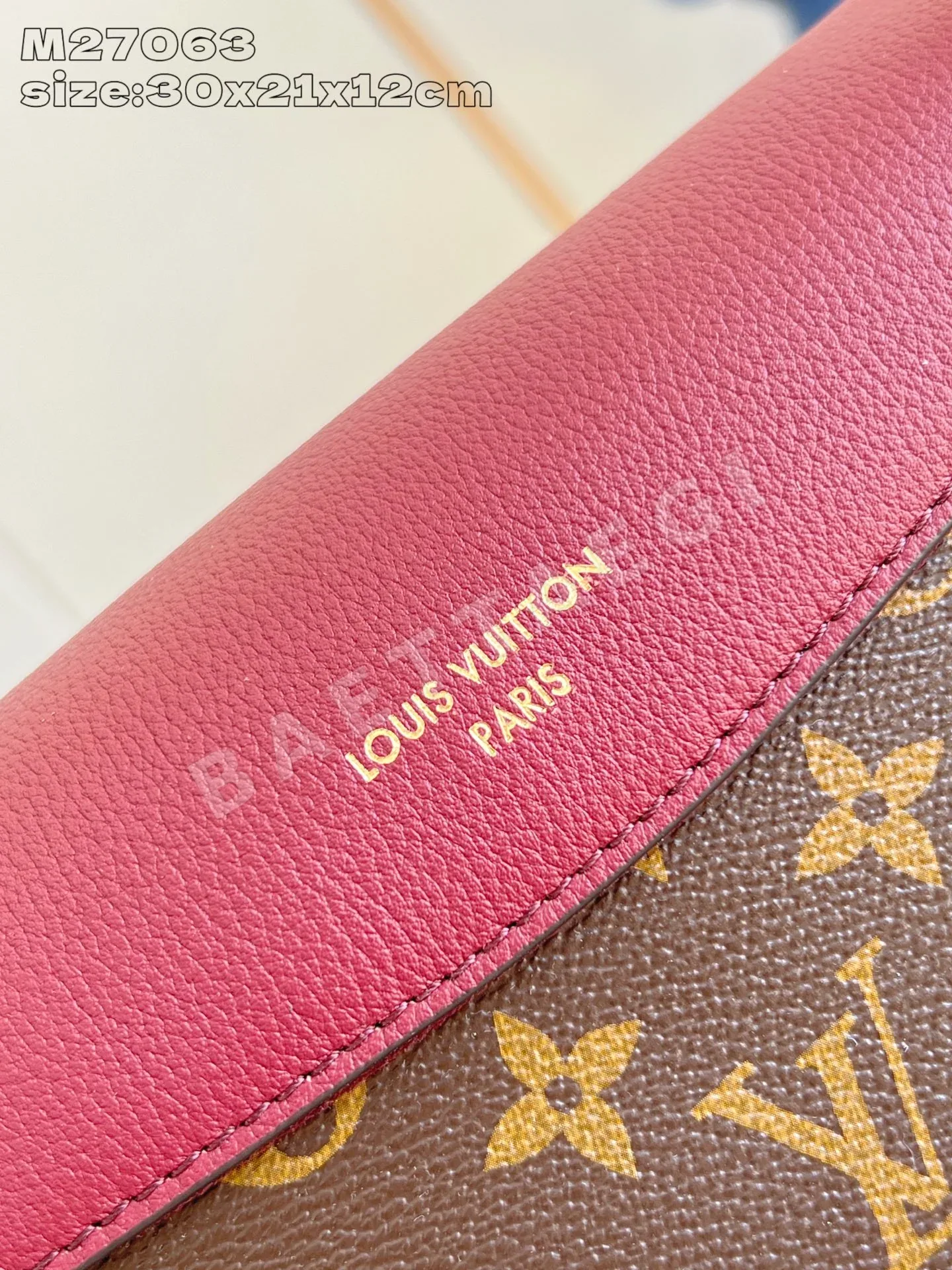루이비통 M27063 레드 상세 이미지 5